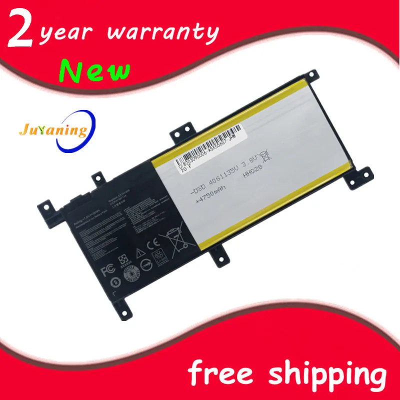Высокое качество 7,6 V 37WH C21N1509 Аккумулятор для ноутбука Asus X556U X556UA X556UB X556UJ X556UQ X556UV
Высокое качество 7,6 V 37WH C21N1509 Аккумулятор для ноутбука Asus X556U X556UA X556UB X556UJ X556UQ X556UV