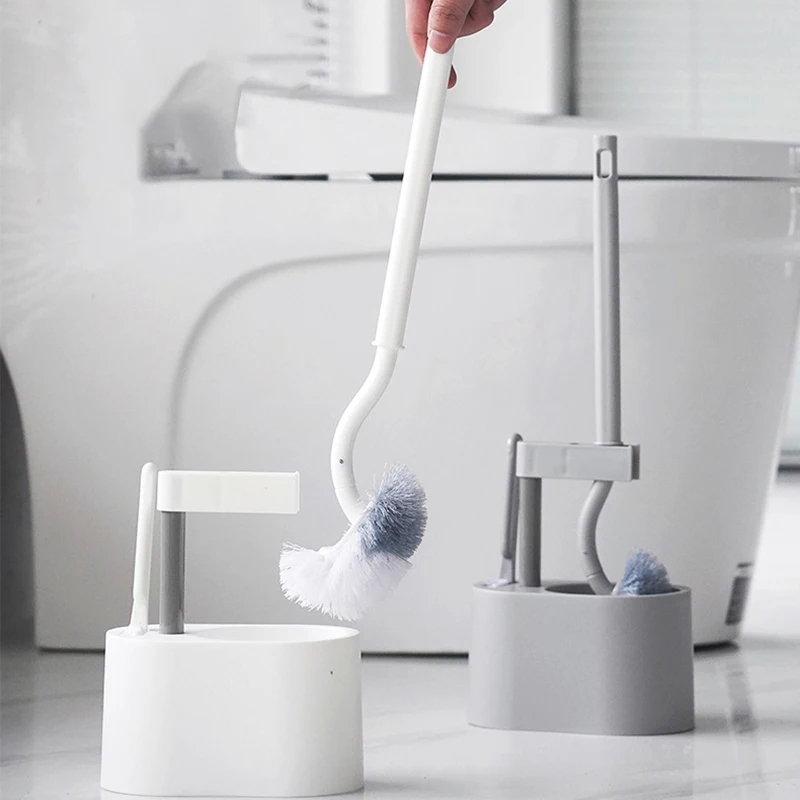 Wall-Mounted Floor-To-Ceiling Dual-Purpose Toilet Brush Cleaning Brush No Dead Ends Toilet Cleaning Tool Bathroom Accessories
Wall-Mounted Floor-To-Ceiling Dual-Purpose Toilet Brush Cleaning Brush No Dead Ends Toilet Cleaning Tool Bathroom Accessories