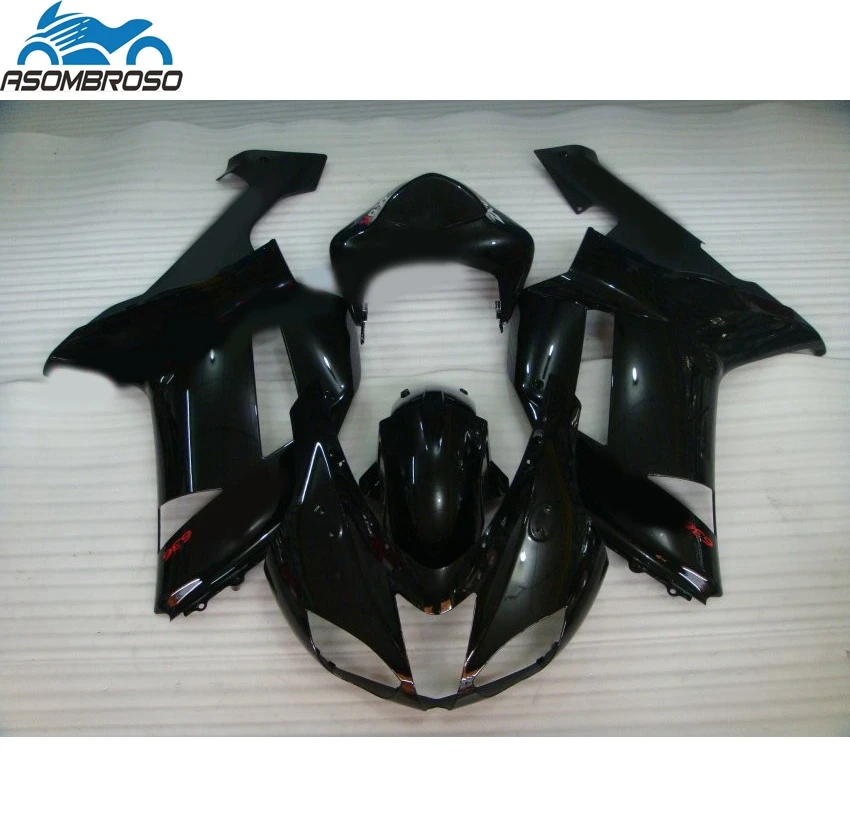 Glossy Black Sports Street Motorcycle parts for Kawasaki Ninja ZX6R fairing kit 2007 2008 plastic fairing set zx6r 07 08 GF69
Glossy Black Sports Street Motorcycle parts for Kawasaki Ninja ZX6R fairing kit 2007 2008 plastic fairing set zx6r 07 08 GF69