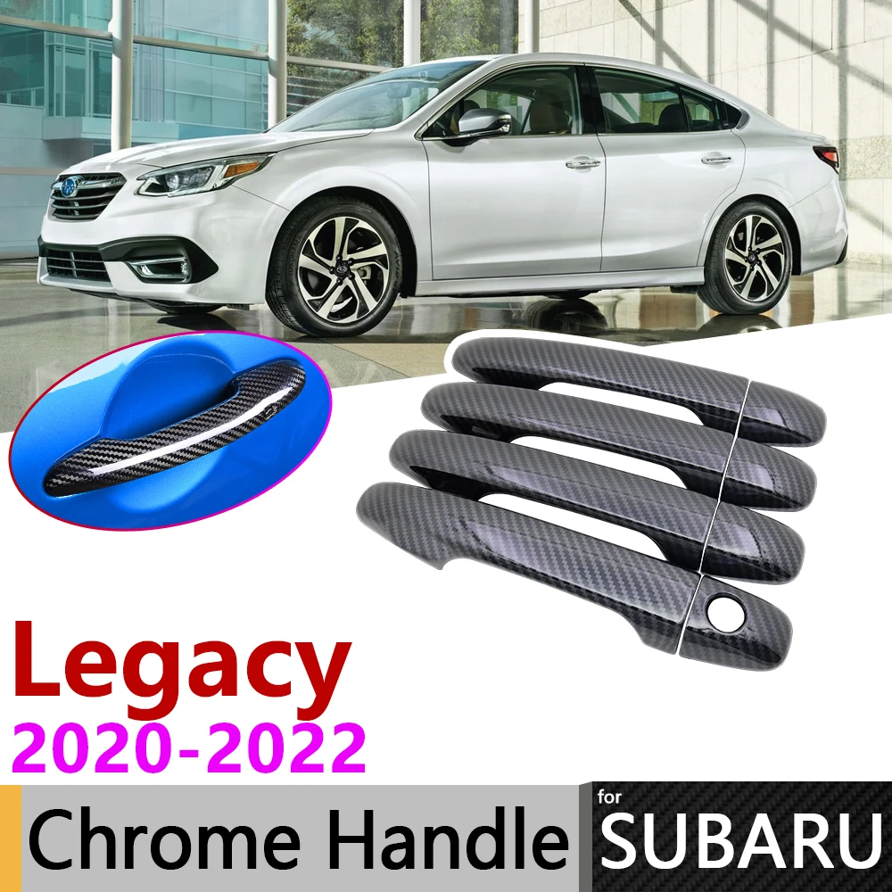Black Carbon Fiber Exterior Door Handle Cover for Subaru Legacy MK7 2020 2021 2022 Accessories Stickers Trim Set of 4Door Chrome
Black Carbon Fiber Exterior Door Handle Cover for Subaru Legacy MK7 2020 2021 2022 Accessories Stickers Trim Set of 4Door Chrome
