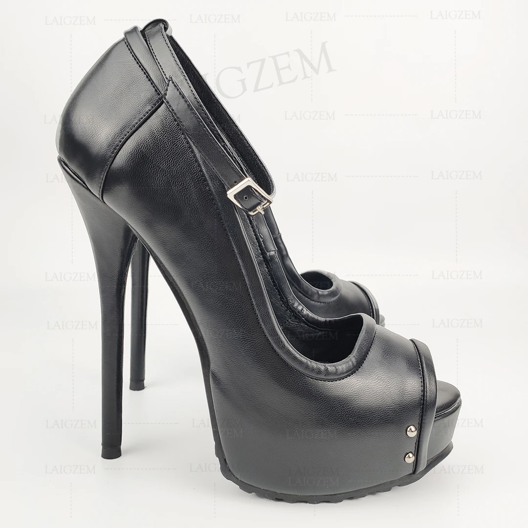LAIGZEM FASHION Женские туфли-лодочки на платформе и каблуке Вечерние сандалии с открытым носком Женская обувь Tacones Mujer Большой размер 43 46 50 52
LAIGZEM FASHION Женские туфли-лодочки на платформе и каблуке Вечерние сандалии с открытым носком Женская обувь Tacones Mujer Большой размер 43 46 50 52