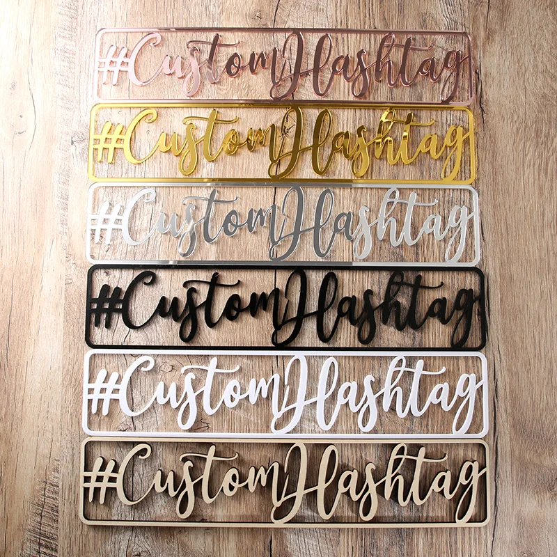 XY-Custom Hashtag Sign Cutout , Personalized Hashtag Sign, Laser Cut Name Sign, Personalized Sign, Wooden Sign, Unique Hashtag
XY-Custom Hashtag Sign Cutout , Personalized Hashtag Sign, Laser Cut Name Sign, Personalized Sign, Wooden Sign, Unique Hashtag