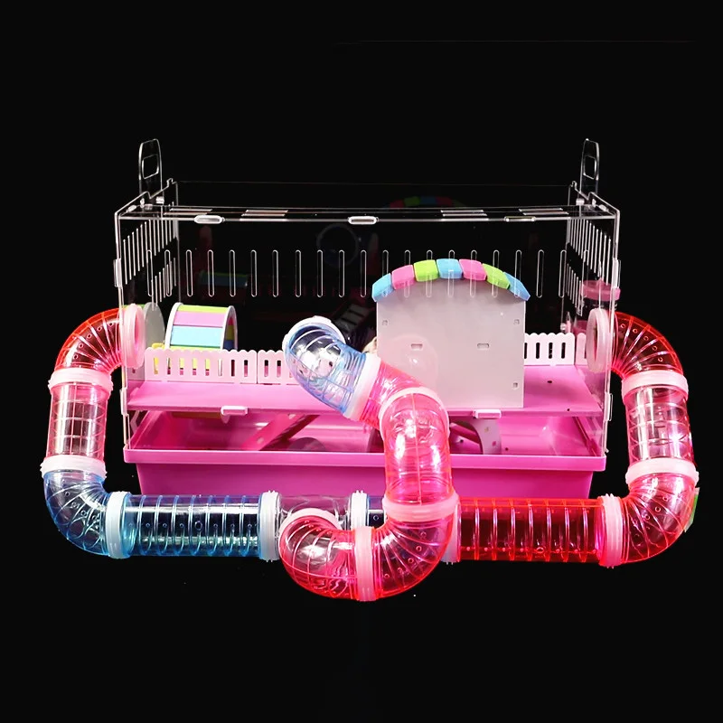 Hamster Pipeline Plastic Training Playing Tools DIY External Tunnel Hamster Toys Multifunctional Hamster Cage Accessories
Hamster Pipeline Plastic Training Playing Tools DIY External Tunnel Hamster Toys Multifunctional Hamster Cage Accessories