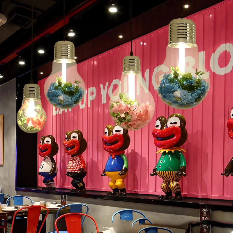Chandelier Music Restaurant Plant Creative Personality Simple Cafe Hot Pot Restaurant Restaurant Atmosphere Glass Chandelier
Chandelier Music Restaurant Plant Creative Personality Simple Cafe Hot Pot Restaurant Restaurant Atmosphere Glass Chandelier