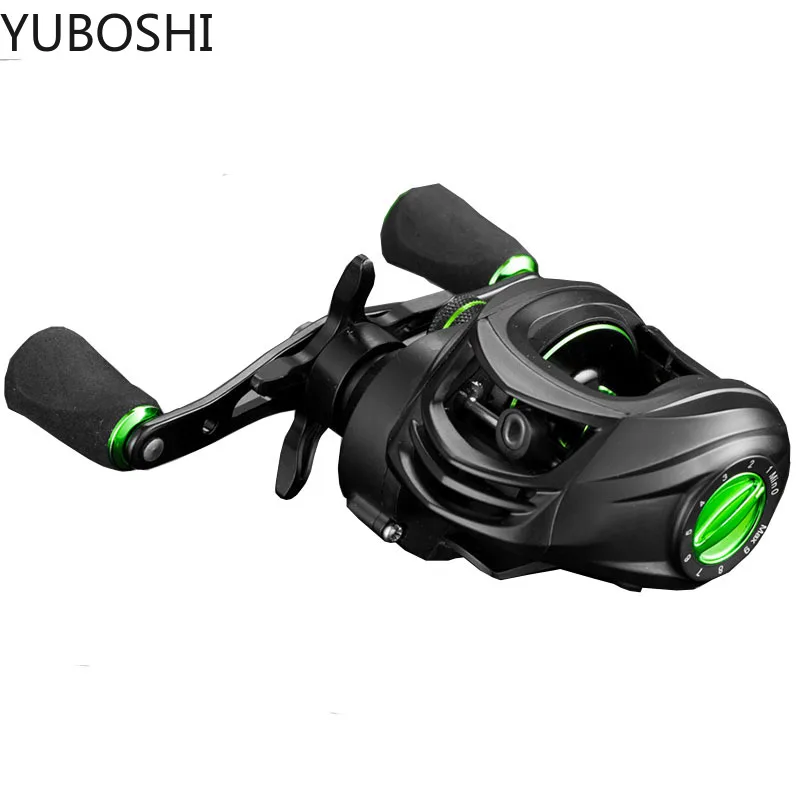 YUBOSHI high quality Super Light Baitcasting Fishing Reel 5 gears Magnetic Brake System 8KG Drag Casting Reel Fishing Coil
YUBOSHI high quality Super Light Baitcasting Fishing Reel 5 gears Magnetic Brake System 8KG Drag Casting Reel Fishing Coil