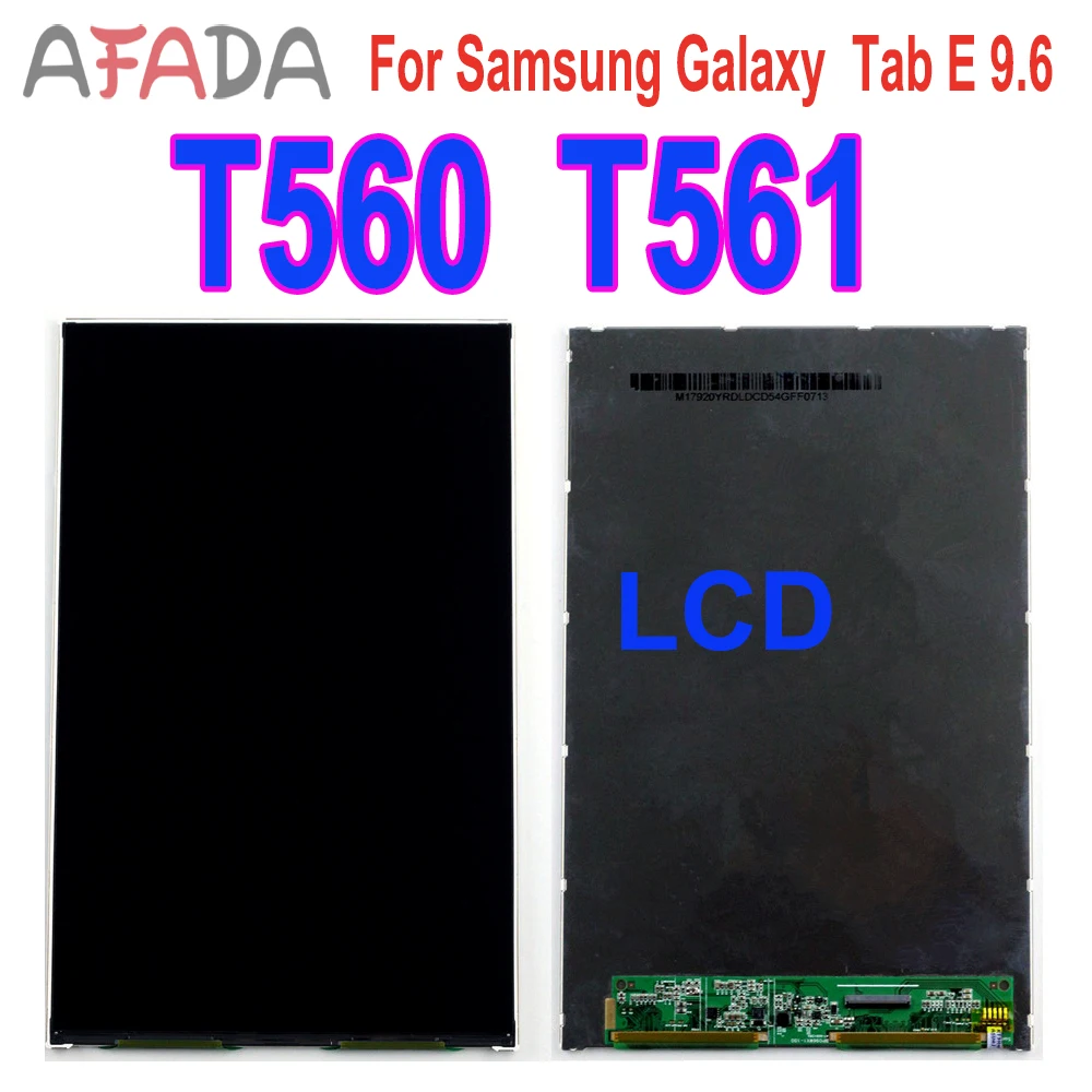 9.6 inch LCD For Samsung Galaxy Tab E 9.6 T560 LCD Display Matrix Panel Tablet For SM-T560 SM-T561 Only LCD No Touch
9.6 inch LCD For Samsung Galaxy Tab E 9.6 T560 LCD Display Matrix Panel Tablet For SM-T560 SM-T561 Only LCD No Touch