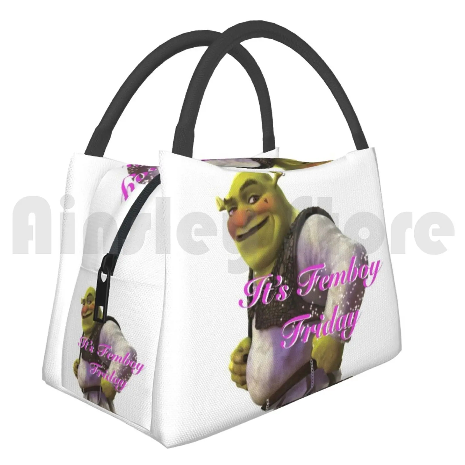 Portable Insulation Bag Femboy Shrek Its Femboy Friday And Shrek Is Here 
Portable Insulation Bag Femboy Shrek Its Femboy Friday And Shrek Is Here