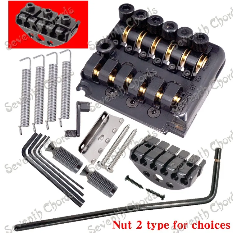 A Set 6 String Tremolo Bridge Tailpiece for Headless Guitar Replacement Accessories
A Set 6 String Tremolo Bridge Tailpiece for Headless Guitar Replacement Accessories