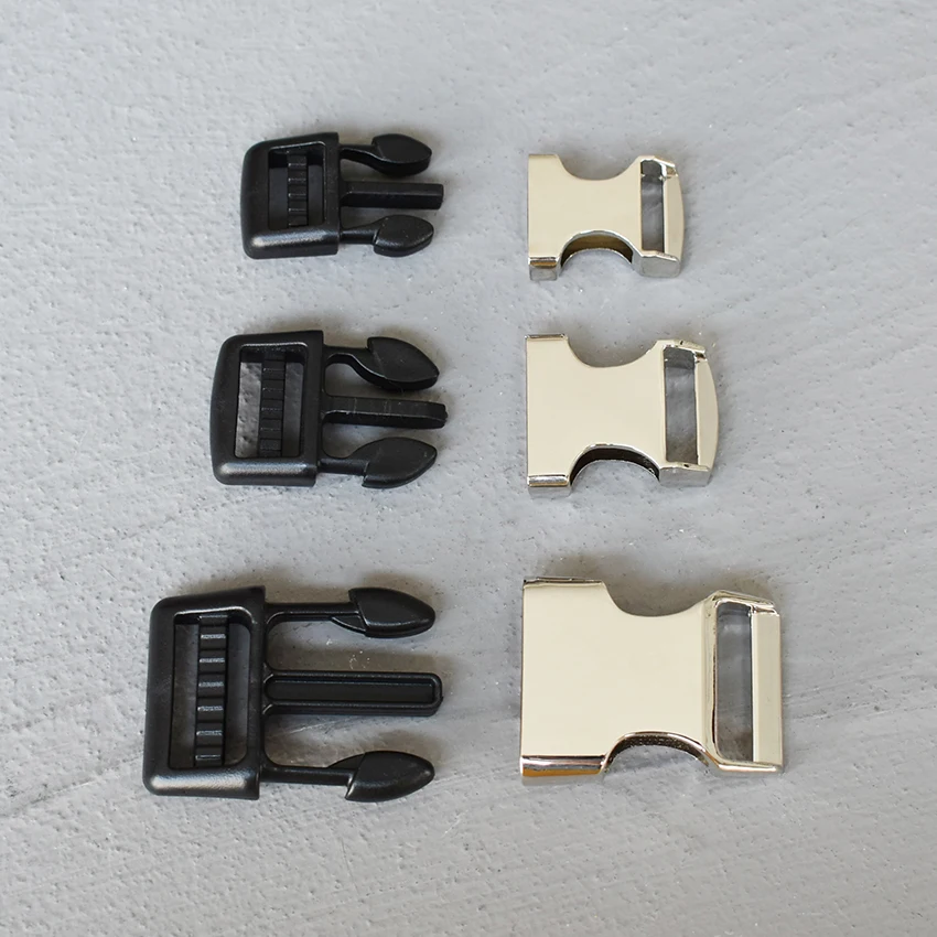 50 Pcs 15/20/25mm Backpack strap Belt Webbing Metal Quick Side Release Buckles Silver Metal D Ring Belt For Bag Luggage Outdoor
50 Pcs 15/20/25mm Backpack strap Belt Webbing Metal Quick Side Release Buckles Silver Metal D Ring Belt For Bag Luggage Outdoor