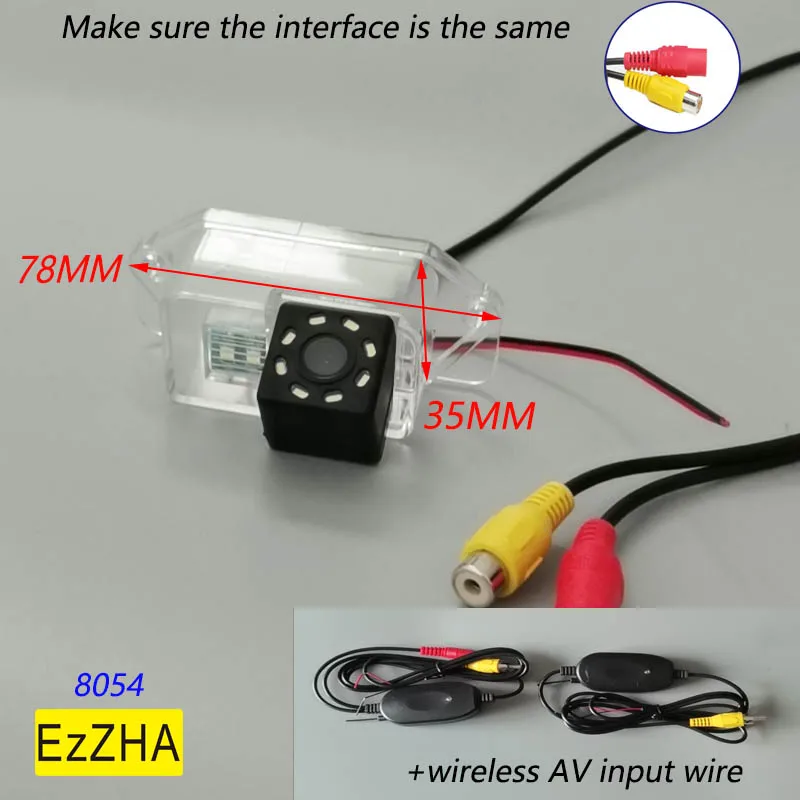 EzZHA HD Wireless 4 8 12 LED night CCD Car Rear View Camera For Mitsubishi Eclipse Lancer 8 9 10/Lancer EX/Lancer EVO/Evolut Car
EzZHA HD Wireless 4 8 12 LED night CCD Car Rear View Camera For Mitsubishi Eclipse Lancer 8 9 10/Lancer EX/Lancer EVO/Evolut Car