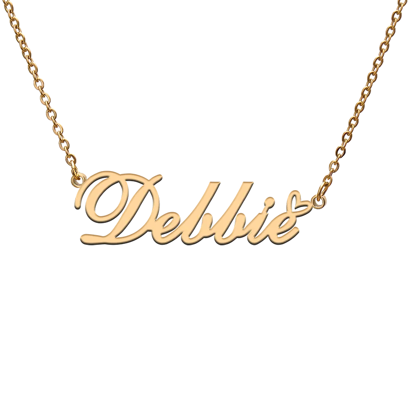 Custom Personalized Name Necklaces for Debbie Best Friends Birthday Christmas Mother Days Jewelry Gifts
Custom Personalized Name Necklaces for Debbie Best Friends Birthday Christmas Mother Days Jewelry Gifts