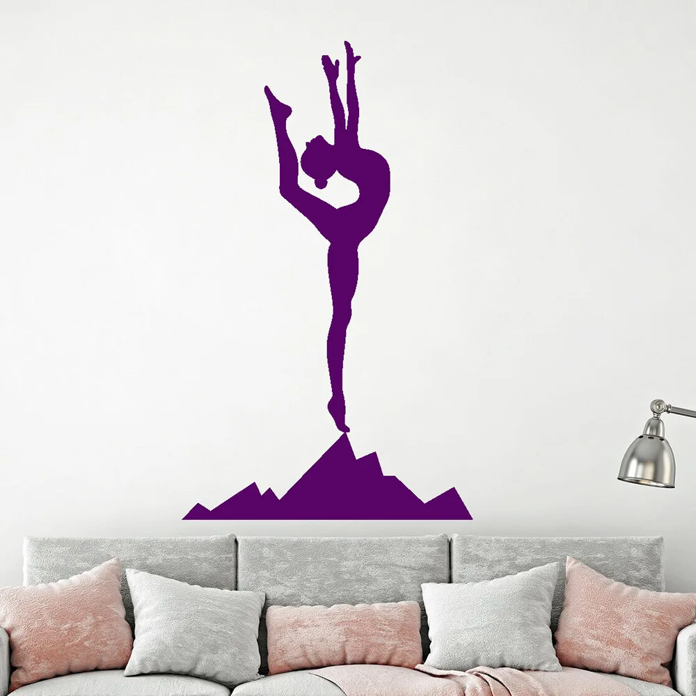 Dancer Vinyl Wall Decal Yoga Silhouette Window Sticker Girl Meditation Room Stickers Murals Home Bedroom For Girls Room M112
Dancer Vinyl Wall Decal Yoga Silhouette Window Sticker Girl Meditation Room Stickers Murals Home Bedroom For Girls Room M112