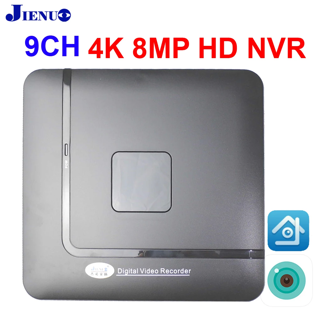 Видеорегистратор JIENUO 9CH NVR Mini 4K/8MP/5M/1080P, 8-канальный детектор движения P2P для IP-камеры, система видеонаблюдения, безопасность
Видеорегистратор JIENUO 9CH NVR Mini 4K/8MP/5M/1080P, 8-канальный детектор движения P2P для IP-камеры, система видеонаблюдения, безопасность
