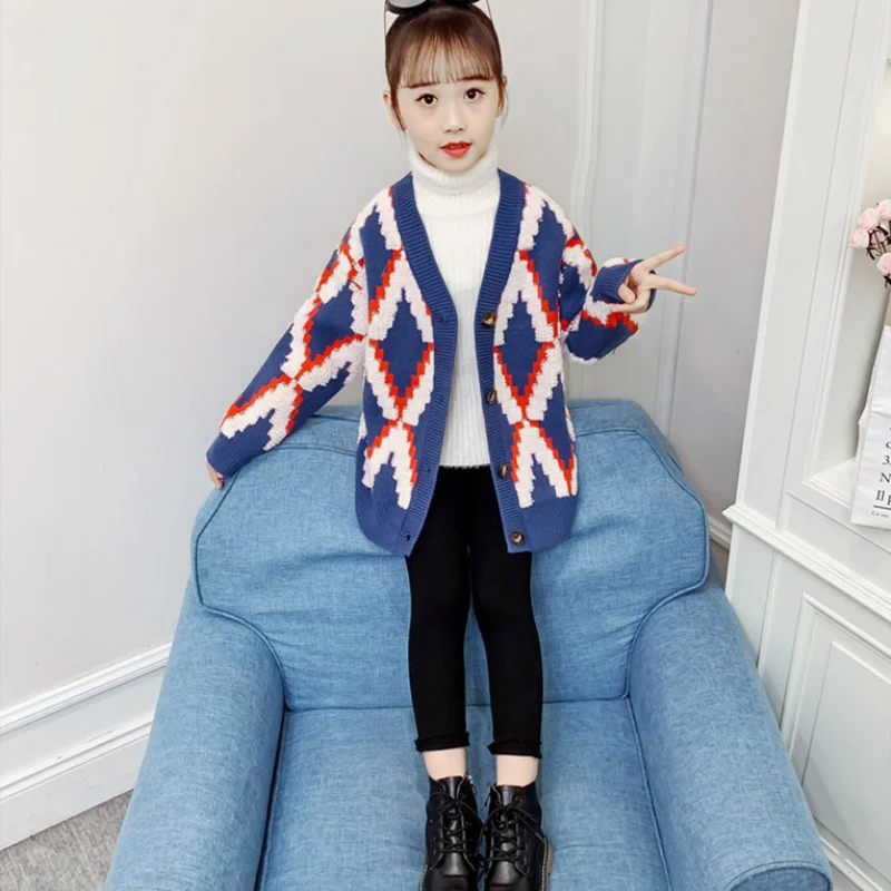 Girl Sweater Kids Outwear Tops 2022 Fleece Thicken Warm Winter Autumn Knitting Christmas Gifts Cardigan Children Clothing
Girl Sweater Kids Outwear Tops 2022 Fleece Thicken Warm Winter Autumn Knitting Christmas Gifts Cardigan Children Clothing