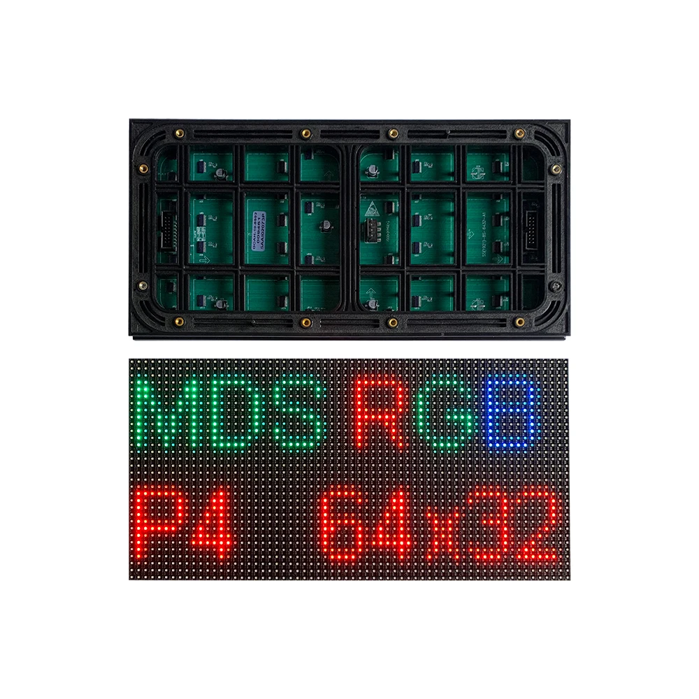 High Refresh Rate Stage Rental P4 Indoor Full Color Led Screen Display Module For Advertising 256×128mm
High Refresh Rate Stage Rental P4 Indoor Full Color Led Screen Display Module For Advertising 256×128mm