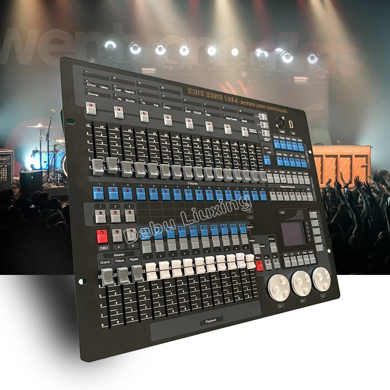 1024 DMX controller professional stage consoles equipment disco club DMX 512 DJ LED moving head Controller
1024 DMX controller professional stage consoles equipment disco club DMX 512 DJ LED moving head Controller