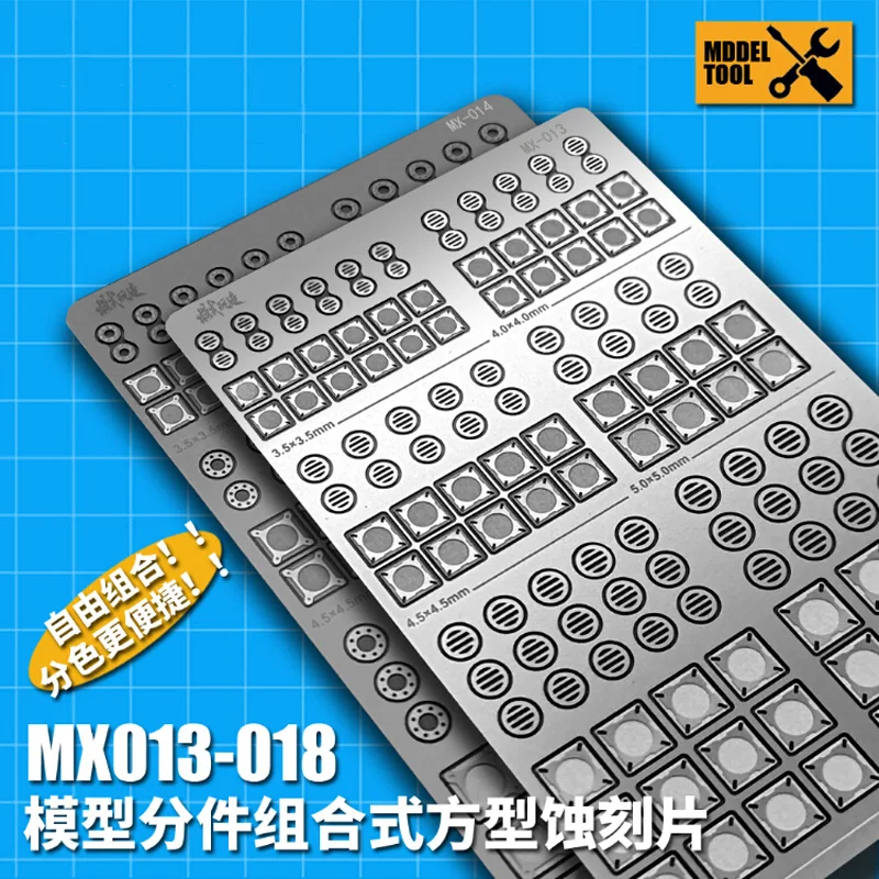 1Pcs DIY Military Model Tool Stainless Steel Metal Etching Plate Detail Modification Parts
1Pcs DIY Military Model Tool Stainless Steel Metal Etching Plate Detail Modification Parts