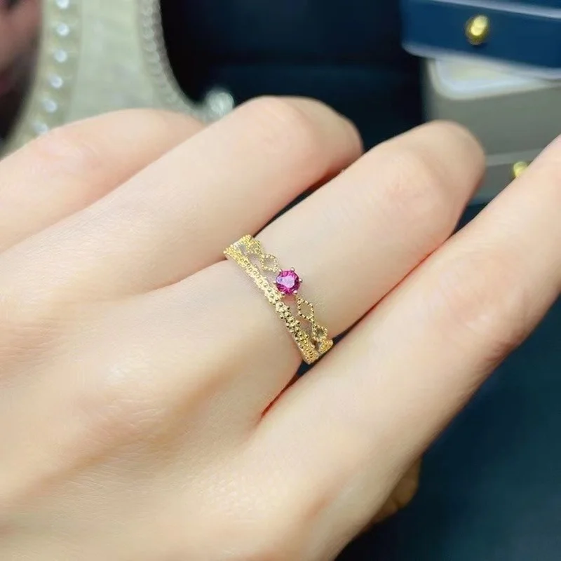 Jewelry Vintage Gemstone Ring for Daily Wear 3*3mm Natural Pink Sapphire Silver Ring 925 Silver Sapphire Jewelry
Jewelry Vintage Gemstone Ring for Daily Wear 3*3mm Natural Pink Sapphire Silver Ring 925 Silver Sapphire Jewelry