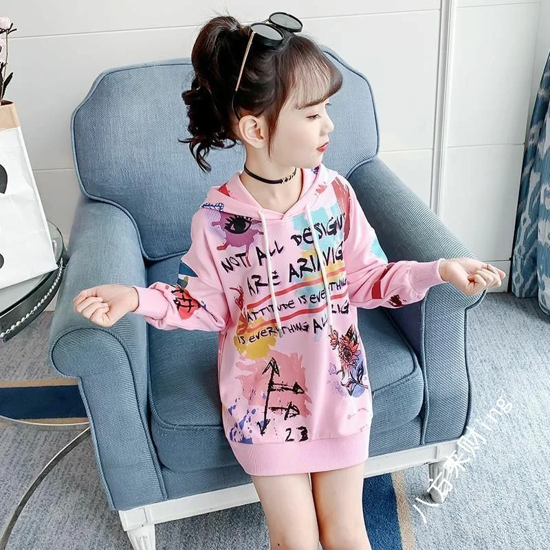 2022 Long Sleeve Spring Autumn Tops Hoodies Girls Sweatshirts Jacket Coat Kids Overcoat Outwear Teenager High Quality
2022 Long Sleeve Spring Autumn Tops Hoodies Girls Sweatshirts Jacket Coat Kids Overcoat Outwear Teenager High Quality