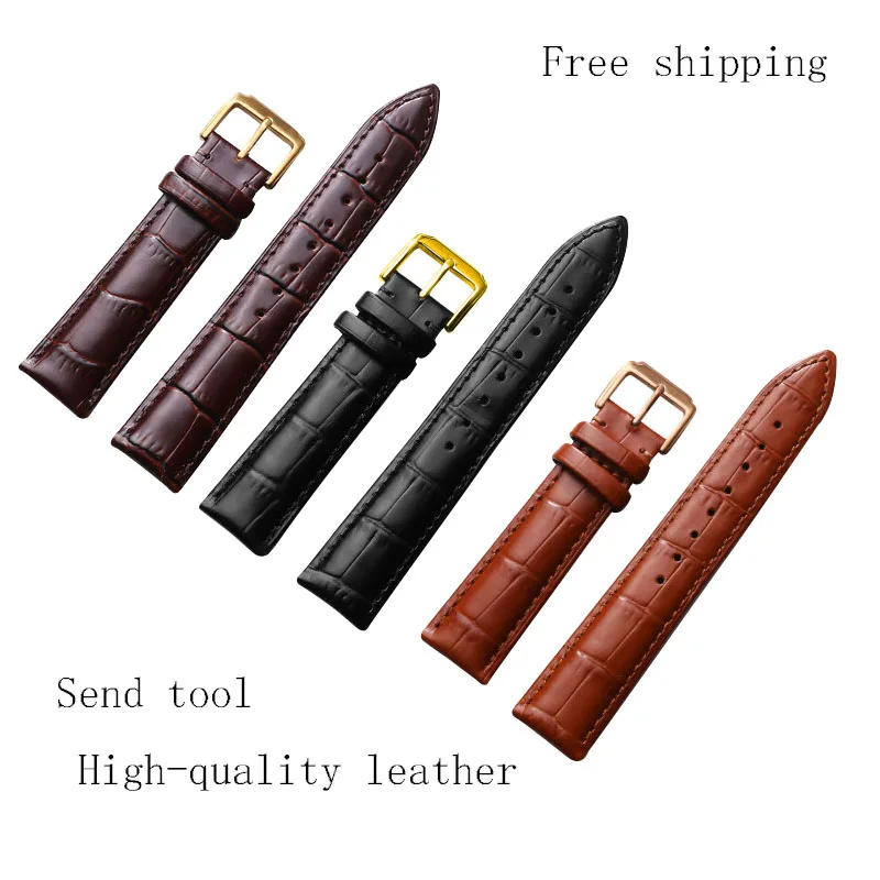 galaxy watch 22mm Genuine Leather Watchbands 16mm 18mm 20mm 24mm Black Brown Women Men Cowhide Watch Band Strap Belt With Buckle
galaxy watch 22mm Genuine Leather Watchbands 16mm 18mm 20mm 24mm Black Brown Women Men Cowhide Watch Band Strap Belt With Buckle