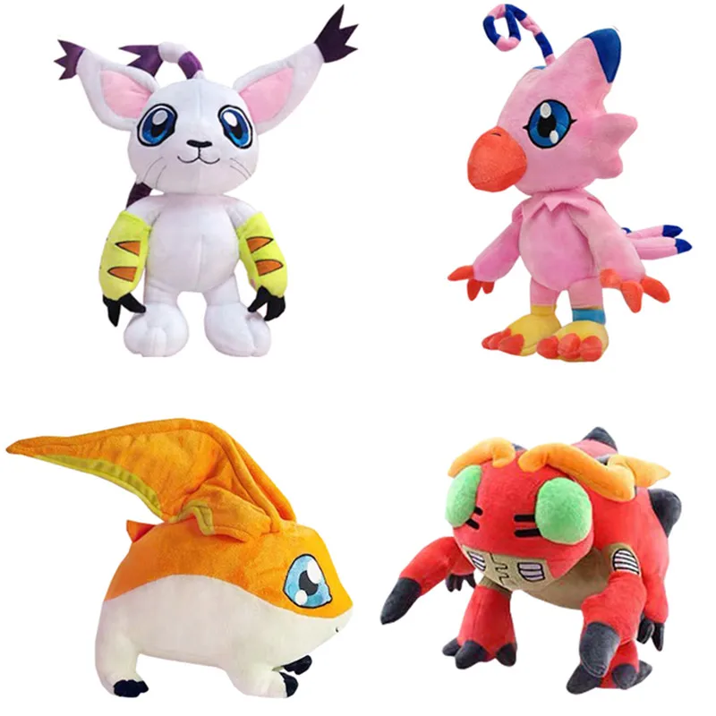 Digimon Приключения плюшевая игрушка 30 см агумон Piyomon Gabumon Tentomon Palmon Gomamon Patamon Tailmon милые аниме плюшевые игрушки для мальчиков
Digimon Приключения плюшевая игрушка 30 см агумон Piyomon Gabumon Tentomon Palmon Gomamon Patamon Tailmon милые аниме плюшевые игрушки для мальчиков