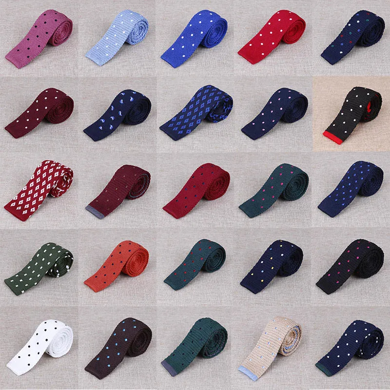 High Quality Men's Necktie Knitting Embroidered Neckties Flathead Narrow Edition Tie Accessories Father's Gift 5cm Skinny Tie
High Quality Men's Necktie Knitting Embroidered Neckties Flathead Narrow Edition Tie Accessories Father's Gift 5cm Skinny Tie