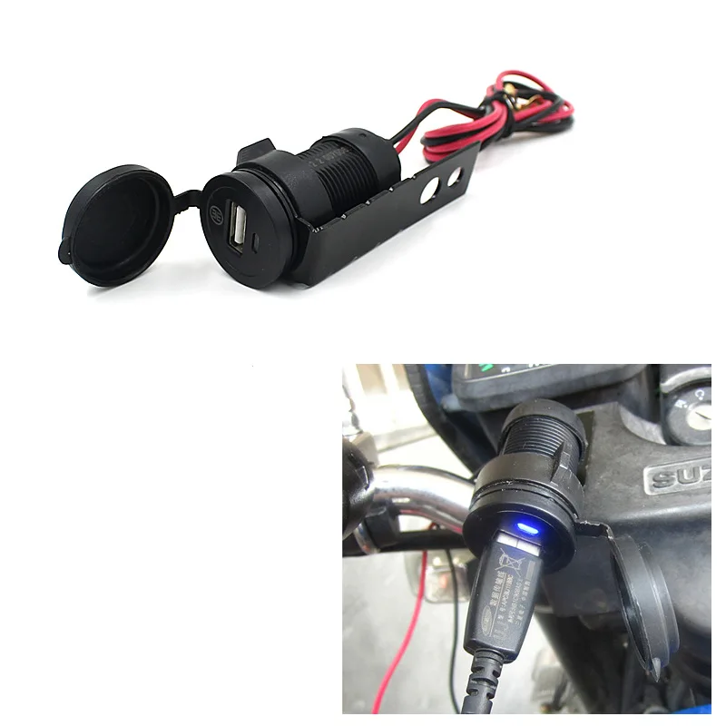 12/24V Black Universally Waterproof Motorcycle Handlebar Cell Phone USB Charger Power Adapter high quality suitable for moto
12/24V Black Universally Waterproof Motorcycle Handlebar Cell Phone USB Charger Power Adapter high quality suitable for moto