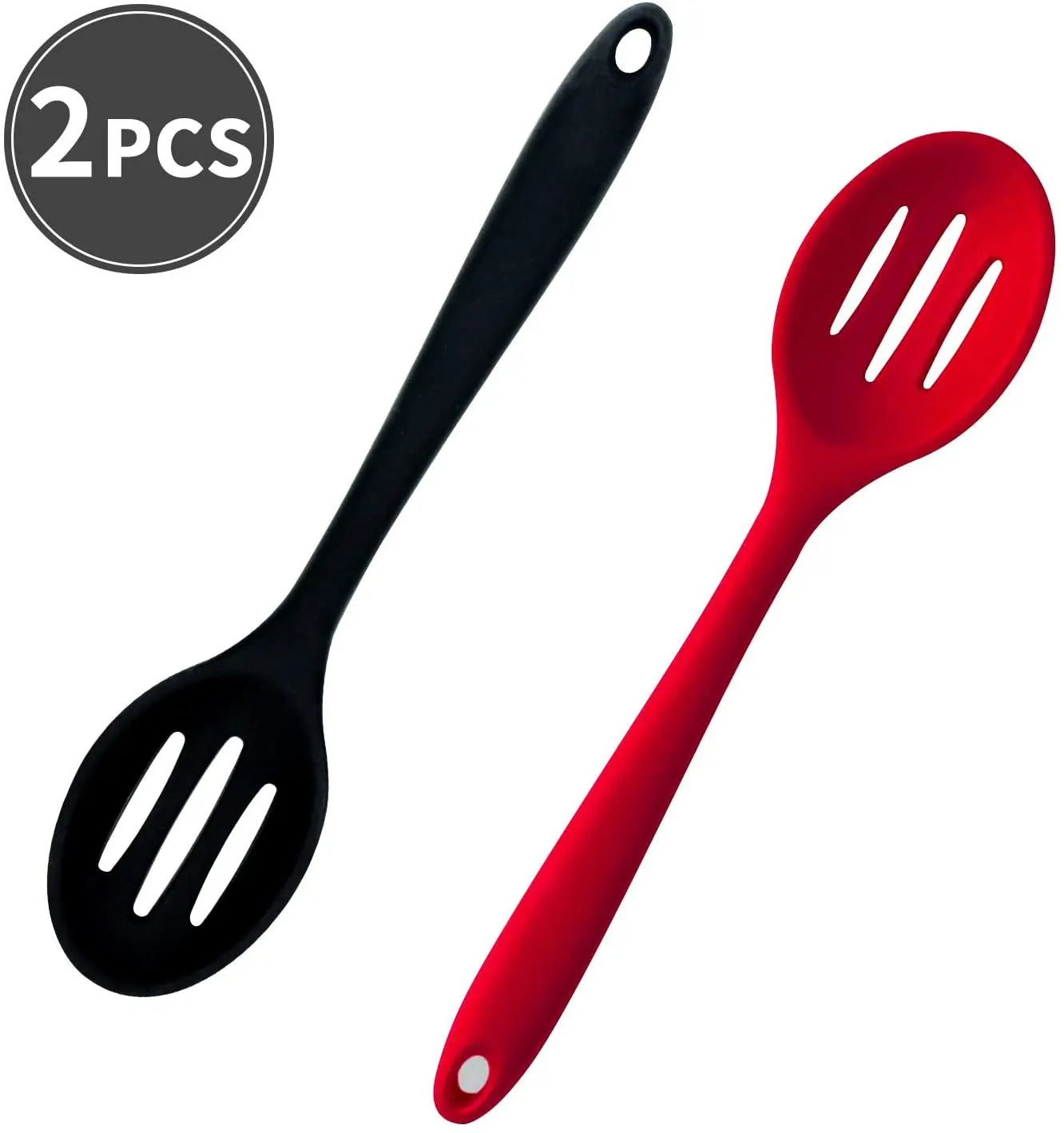 Silicone Nonstick Slotted Spoons Set Heat-Resistant Cooking Utensil Spoons for Stirring Scooping Kitchen Serving Spoon
Silicone Nonstick Slotted Spoons Set Heat-Resistant Cooking Utensil Spoons for Stirring Scooping Kitchen Serving Spoon