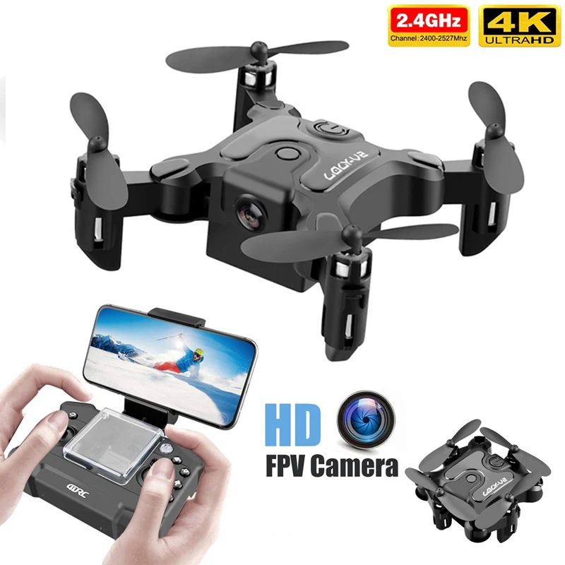 New V2 Mini Drone with 1080P HD Camera WiFi Fpv Air Pressure Altitude Hold Foldable Quadcopter RC Drone Kid's Toy GIft
New V2 Mini Drone with 1080P HD Camera WiFi Fpv Air Pressure Altitude Hold Foldable Quadcopter RC Drone Kid's Toy GIft