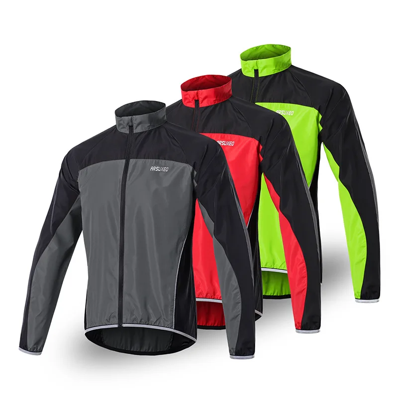 ARSUXEO Long Sleeve Breathable Waterproof Hunting Coat Solid Quick Dry Rain Coat Cycling Road Bike Hiking Cycling Jacket
ARSUXEO Long Sleeve Breathable Waterproof Hunting Coat Solid Quick Dry Rain Coat Cycling Road Bike Hiking Cycling Jacket
