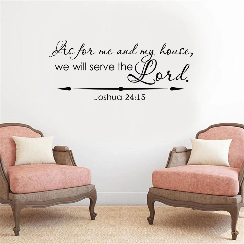 Christian Wall Decal Joshua 24:15 As For Me And My House We Will Serve The Lord Bible Verse Wall Decal Vinyl Home Decor
Christian Wall Decal Joshua 24:15 As For Me And My House We Will Serve The Lord Bible Verse Wall Decal Vinyl Home Decor