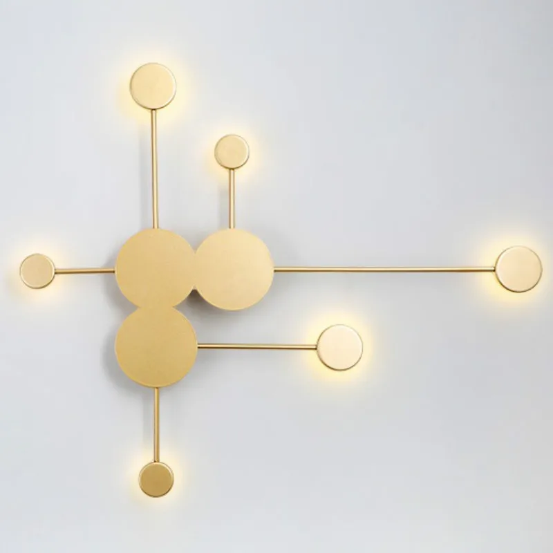 Mido Nordic living room wall lamp modern minimalist creative personality TV wall lamp LED aisle sticker wall lamp
Mido Nordic living room wall lamp modern minimalist creative personality TV wall lamp LED aisle sticker wall lamp