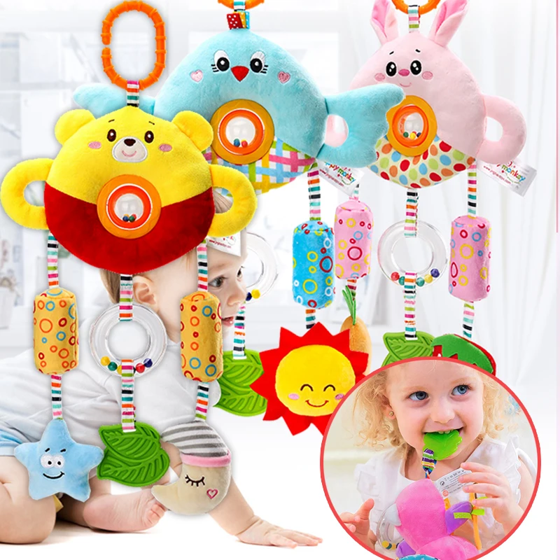 Baby Stroller Toys Bed Hanging Beads Dolls Baby Bed Bell Plush Hand Ringing Toddler Toy for Infant Boys Girls Room Decor Stuffed
Baby Stroller Toys Bed Hanging Beads Dolls Baby Bed Bell Plush Hand Ringing Toddler Toy for Infant Boys Girls Room Decor Stuffed