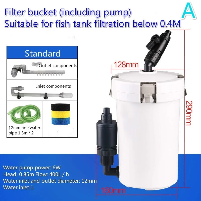 1PC Aquarium Booster Filter Bucket External Fish Tank Filter Bucket Aquarium Filter EquipmentFront Straw Bucket
1PC Aquarium Booster Filter Bucket External Fish Tank Filter Bucket Aquarium Filter EquipmentFront Straw Bucket
