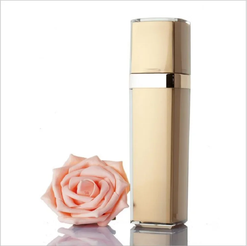 100ml gold square shape pump bottle essence lotion emulsion serum moisture gel foundation toner skin care Cosmetic Packaging
100ml gold square shape pump bottle essence lotion emulsion serum moisture gel foundation toner skin care Cosmetic Packaging