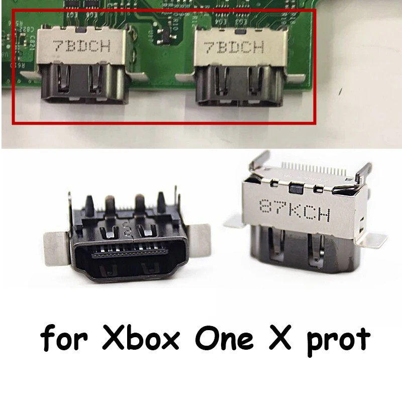 100pcs Original HDMI-compatible Socket For Microsoft Xbox One X Port Socket Connector Repair Part For Xbox One X1080P HDMI 2.1
100pcs Original HDMI-compatible Socket For Microsoft Xbox One X Port Socket Connector Repair Part For Xbox One X1080P HDMI 2.1