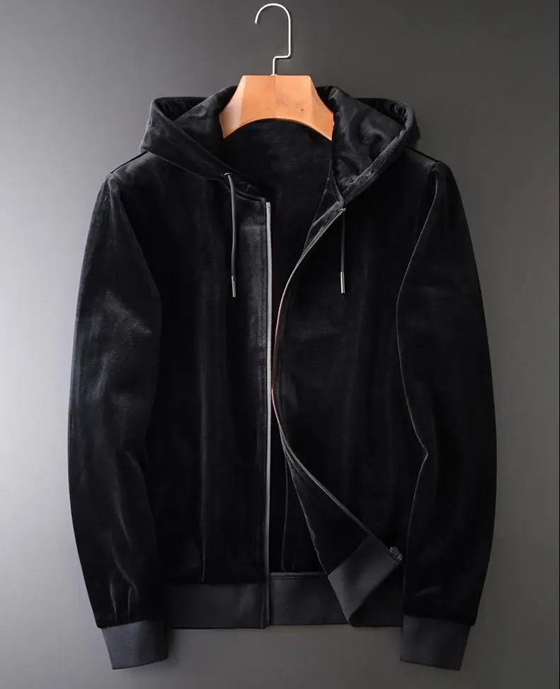 Double Faced Velvet Men Luxury Solid Color Hooded Sweatshirt Male Winter Slim Fit Mens Hoodies Plus Size 4XL
Double Faced Velvet Men Luxury Solid Color Hooded Sweatshirt Male Winter Slim Fit Mens Hoodies Plus Size 4XL