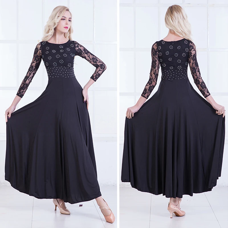 2020 Modern Dance Dress Long Sleeve Ballroom Dance Costume National Standard Dance Dress Waltz Dress Performance Clothing
2020 Modern Dance Dress Long Sleeve Ballroom Dance Costume National Standard Dance Dress Waltz Dress Performance Clothing