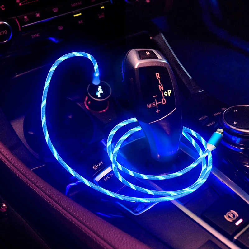 Car Glowing Cable Mobile Phone Charging Cables LED light For Citroen C4 C5 C3 Ford Focus 2 3 4 Fiesta Mondeo Kuga
Car Glowing Cable Mobile Phone Charging Cables LED light For Citroen C4 C5 C3 Ford Focus 2 3 4 Fiesta Mondeo Kuga