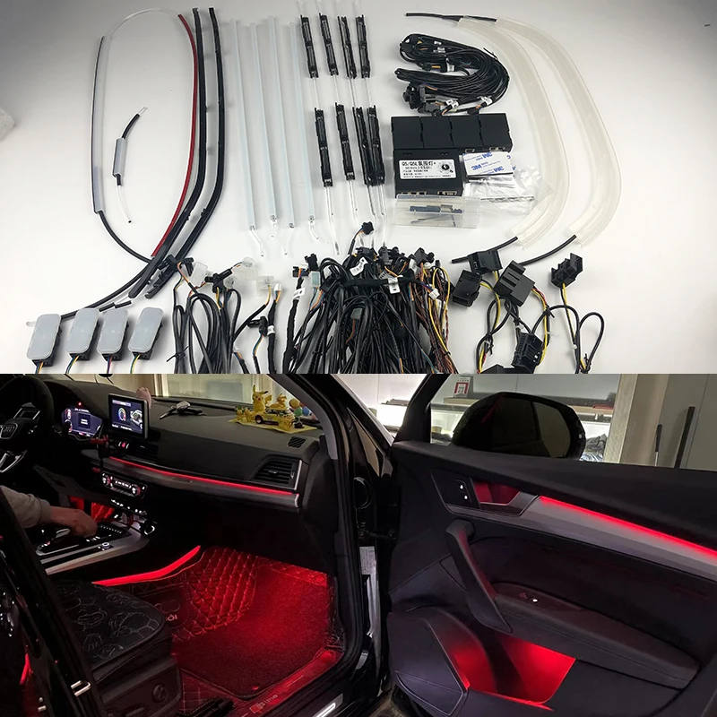 Interior Atmosphere Light For Audi Q5 2018-2020 ambient lamp Colors ambient light Door contour lights
Interior Atmosphere Light For Audi Q5 2018-2020 ambient lamp Colors ambient light Door contour lights