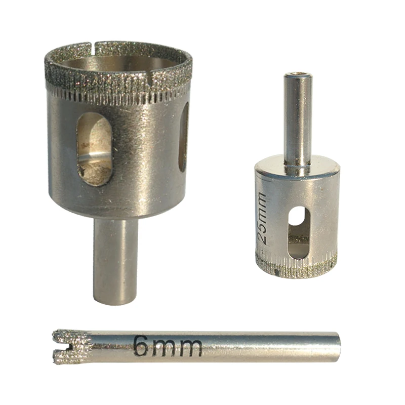 Free Shipping 4 PCS Set Diamond Coated Drill accessories Bits Hole Saw Glass Granite Cutter opener Bits 6mm-12mm
Free Shipping 4 PCS Set Diamond Coated Drill accessories Bits Hole Saw Glass Granite Cutter opener Bits 6mm-12mm