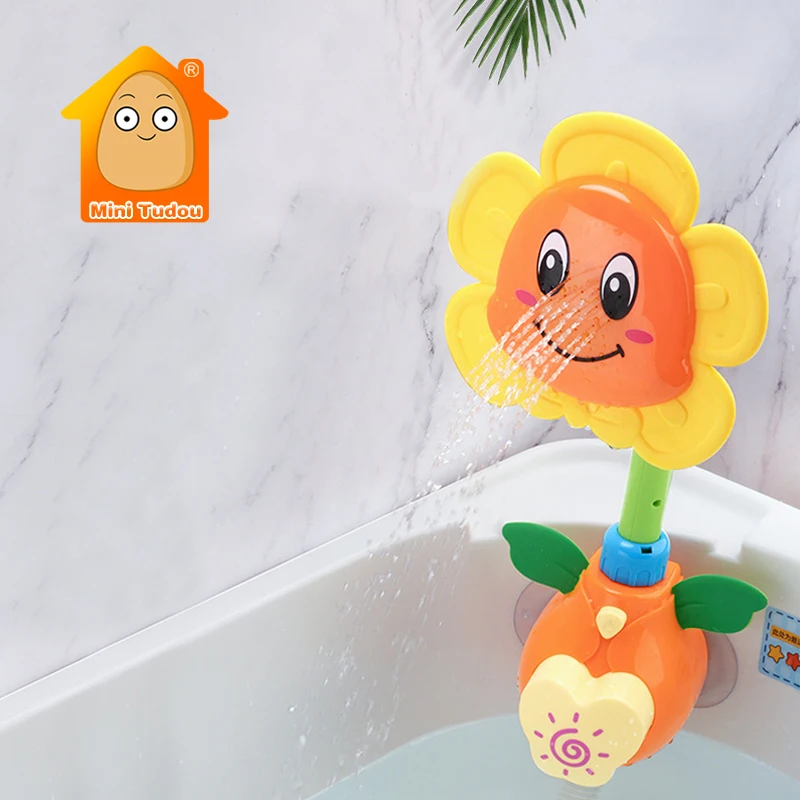 Baby Bath Sunflower Shower Cute Spray Water Spout Plastic Electric Cartoon Play Swimming Bathroom Game Educational Toys For Kids
Baby Bath Sunflower Shower Cute Spray Water Spout Plastic Electric Cartoon Play Swimming Bathroom Game Educational Toys For Kids