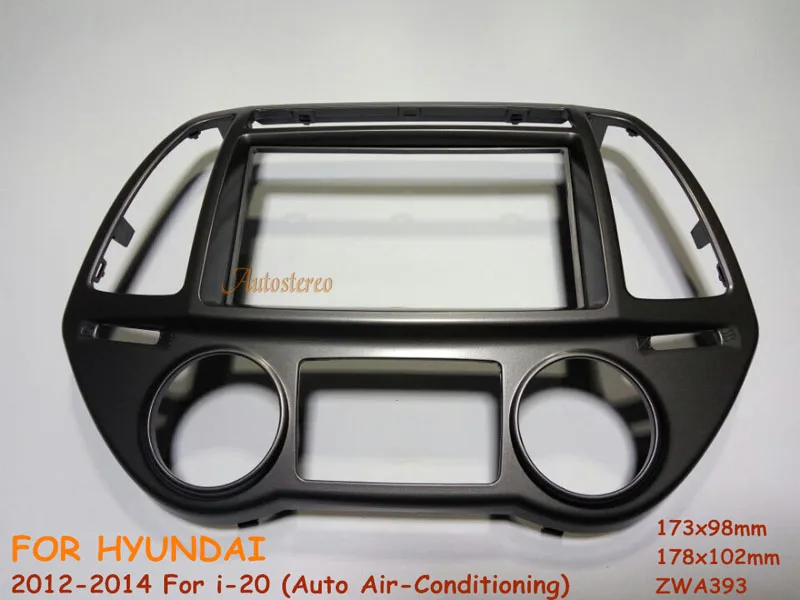 11-393 Double DIN Fascia Trim kit surrounded Frame for HYUNDAI i-20 2012-2014 (Auto Air-Conditioning)
11-393 Double DIN Fascia Trim kit surrounded Frame for HYUNDAI i-20 2012-2014 (Auto Air-Conditioning)