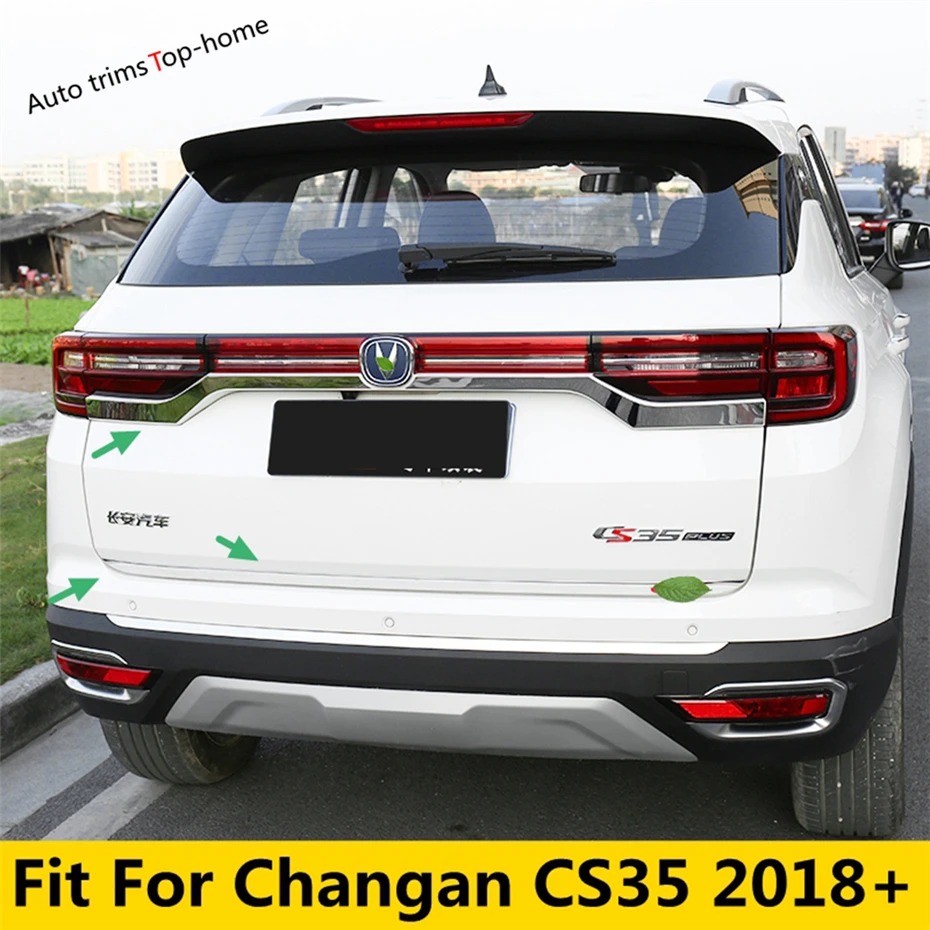Rear Trunk Tail Gate Door Handle Buttom Bumper Garnish Strip Cover Trim For Changan CS35 2018 - 2020 Stainless Steel Accessories
Rear Trunk Tail Gate Door Handle Buttom Bumper Garnish Strip Cover Trim For Changan CS35 2018 - 2020 Stainless Steel Accessories
