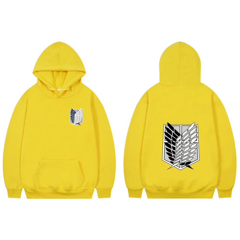 Anime Hoodie Attack on Titan Hoodies Men Women Sweatshirts Harajuku Oversized Sweatshirt Pullover Streetwear Hip Hop Clothing 
Anime Hoodie Attack on Titan Hoodies Men Women Sweatshirts Harajuku Oversized Sweatshirt Pullover Streetwear Hip Hop Clothing