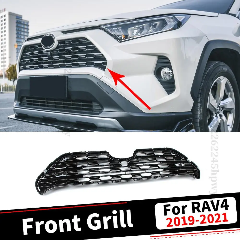 Sport Inlet Front Bumper Grille Racing Grill Body Kit Tuning Accessories Trim Styling Facelift For Toyota RAV4 2019 2020 2021
Sport Inlet Front Bumper Grille Racing Grill Body Kit Tuning Accessories Trim Styling Facelift For Toyota RAV4 2019 2020 2021