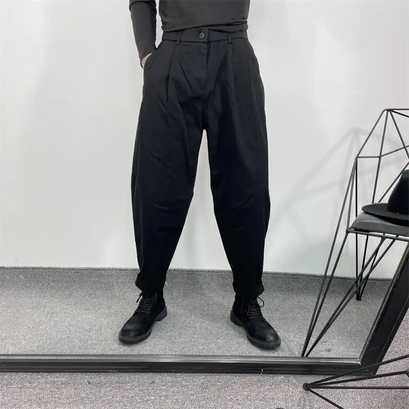 Men's Harun Pants Spring And Autumn New Fashion Classic Simple Pure Color Casual Versatile Loose Large Pants
Men's Harun Pants Spring And Autumn New Fashion Classic Simple Pure Color Casual Versatile Loose Large Pants