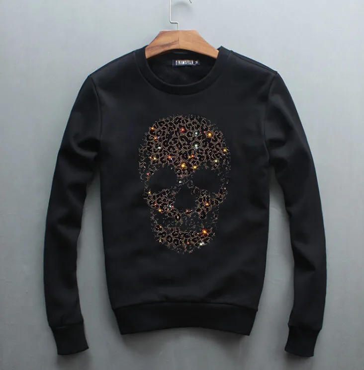 S-4XL Winter Warm Men Fleece Hoodies Male Streetwear Thicken Skulls Sweatshirts Casual Loose
S-4XL Winter Warm Men Fleece Hoodies Male Streetwear Thicken Skulls Sweatshirts Casual Loose