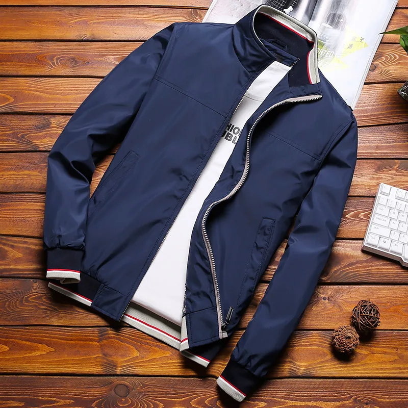 Men's Jackets L-8XL Classic Big Size Slim Type Jackets for Men Fine Thread Zipper Pockets Good Pattern Lining Factory OEM 2020
Men's Jackets L-8XL Classic Big Size Slim Type Jackets for Men Fine Thread Zipper Pockets Good Pattern Lining Factory OEM 2020