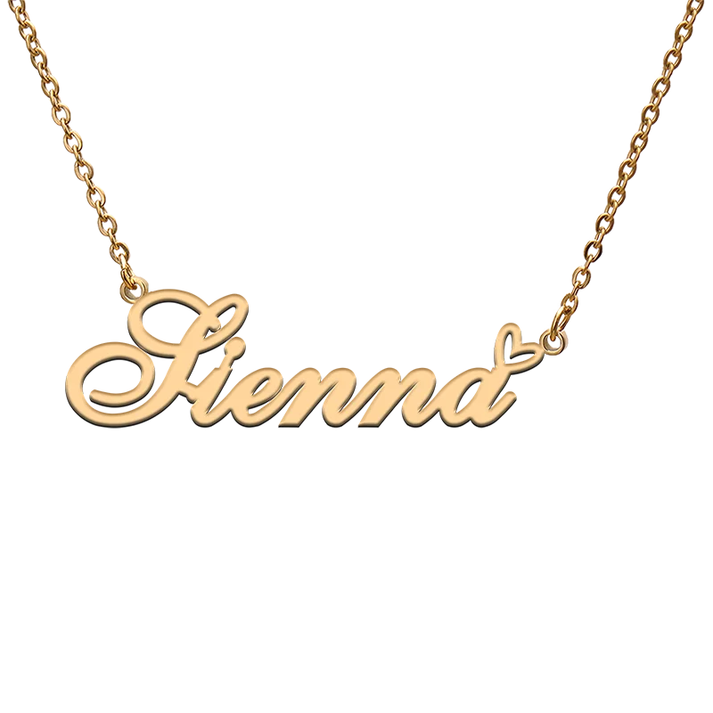 Индивидуальное ожерелье с именем для Sienna, лучшие друзья, день рождения, Рождество, дни матери ювелирные изделия, подарки
Индивидуальное ожерелье с именем для Sienna, лучшие друзья, день рождения, Рождество, дни матери ювелирные изделия, подарки
